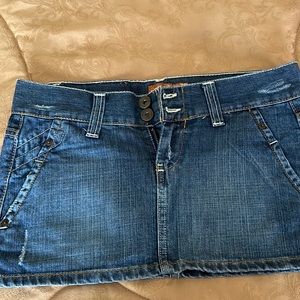 Ret.Shaka denim skirt